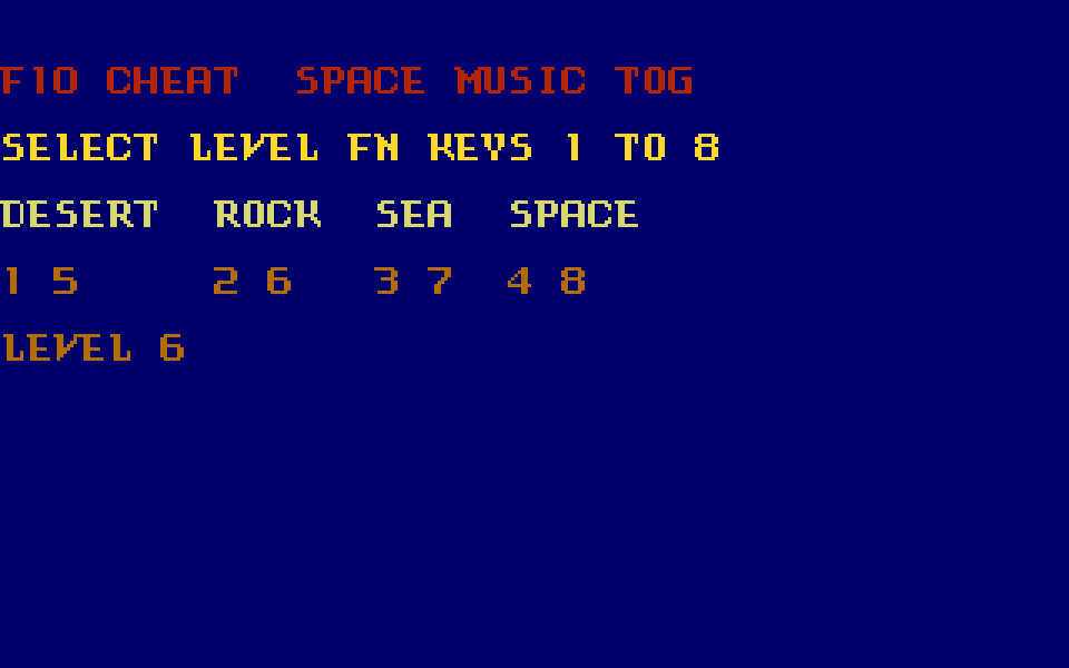 Black Hornet atari screenshot